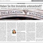 23.12.2010 Mallorca Zeitung: Recht und Steuern - Haben Sie Ihre Immobilie unterverbrieft?