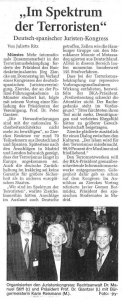 17.06.2006 Westfälische Nachrichten "Im Spektrum der Terroristen"